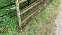 2 x 14' METAL YARD GATES - 3