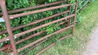 2 x 14' METAL YARD GATES - 5