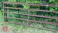 2 x 14' METAL YARD GATES - 11