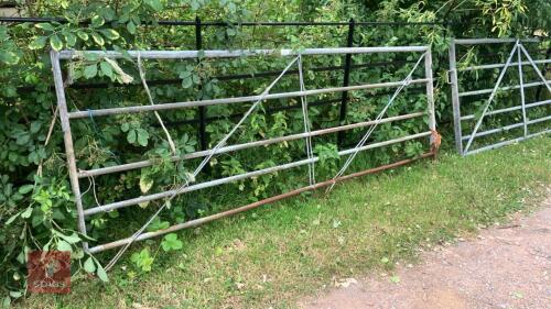 10' 1'' METAL FIELD GATE