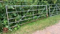 10' 1'' METAL FIELD GATE