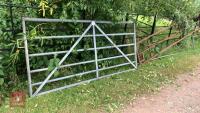 8' GALVANISED YARD GATE