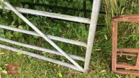 8' GALVANISED YARD GATE - 7