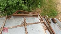 PALLET OF 2 SHEETED DOORS - 4