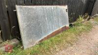 8' GALVANISED SHEETED DOOR