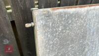 8' GALVANISED SHEETED DOOR - 2
