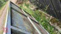 8' GALVANISED SHEETED DOOR - 6
