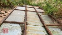 14' 4'' METAL SHEETED DOOR - 8