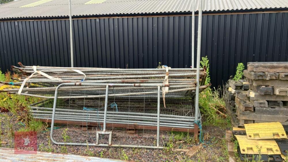 16 HERAS FENCING PANELS