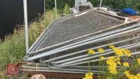 16 HERAS FENCING PANELS - 5