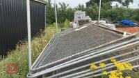 16 HERAS FENCING PANELS - 7