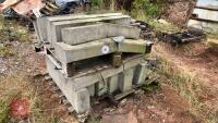 PALLET OF VARIOUS CONCRETE KERB STONES