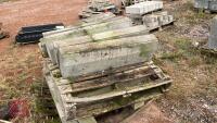 PALLET OF VARIOUS CONCRETE KERB STONES - 4