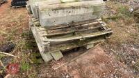 PALLET OF VARIOUS CONCRETE KERB STONES - 5