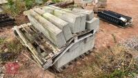PALLET OF VARIOUS CONCRETE KERB STONES - 6