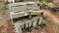 PALLET OF VARIOUS CONCRETE KERB STONES - 8
