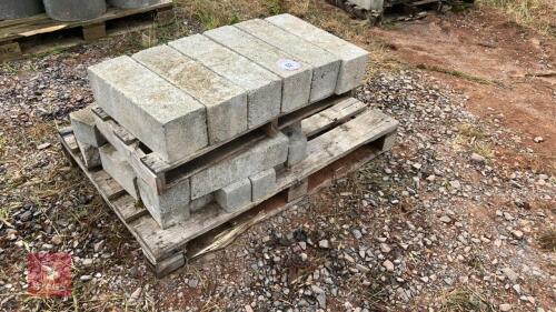 PALLET OF CONCRETE BLOCK