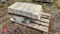 PALLET OF CONCRETE BLOCK - 2
