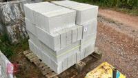 PALLET OF 70 4'' CONCRETE BLOCKS