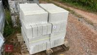 PALLET OF 70 4'' CONCRETE BLOCKS - 2