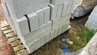PALLET OF 70 4'' CONCRETE BLOCKS - 7