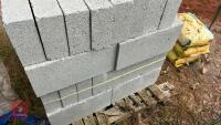 PALLET OF 70 4'' CONCRETE BLOCKS - 9