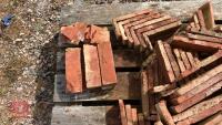 APPROX 66 'L' SHAPED CORNER BRICK SLIPS - 4