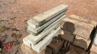 6 CONCRETE DRIVEWAY KERBS - 5