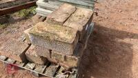 12 USED 6'' CONCRETE BLOCKS - 2