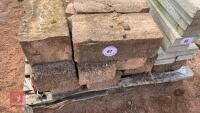 12 USED 6'' CONCRETE BLOCKS - 5