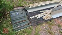 PALLET OF MIXED BOX PROFILE SHEETS