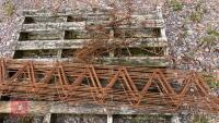 9 6' CONCRETE REINFORCING 'A' FRAMES - 3