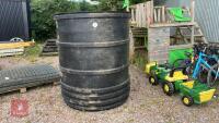 LARGE PLASTIC TANK