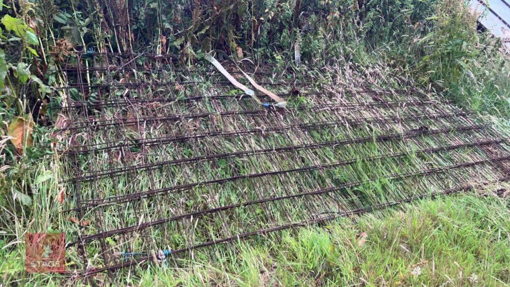 5 12' LONG REINFORCING BAR SHEETS