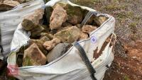 3 DUMPY BAGS WHITE LIAS BUILDING STONE - 2