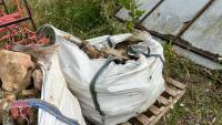 3 DUMPY BAGS WHITE LIAS BUILDING STONE - 7