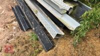 MIXED PILE OF METAL LINTELS - 9