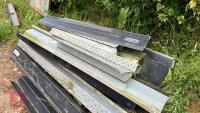 MIXED PILE OF METAL LINTELS - 11