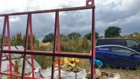 GLASS TRANSPORT METAL FRAME - 9