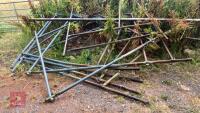 PILE OF METAL PIPEWORK