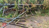 PILE OF METAL PIPEWORK - 2