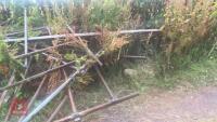 PILE OF METAL PIPEWORK - 4