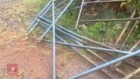PILE OF METAL PIPEWORK - 5