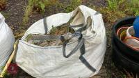 HALF DUMPY BAG OF BARK CHIPPINGS - 3