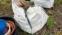 HALF DUMPY BAG OF BARK CHIPPINGS - 4