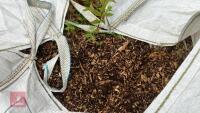 HALF DUMPY BAG OF BARK CHIPPINGS - 8