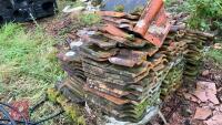 PALLET OF CLAY ROOF TILES - 6