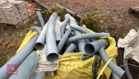 DUMPY BAG OF 4'' X 2'' PLASTIC PIPES
