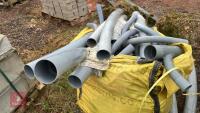 DUMPY BAG OF 4'' X 2'' PLASTIC PIPES - 2