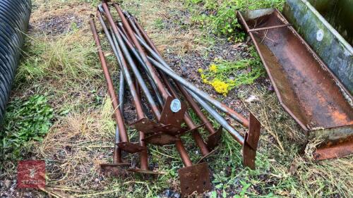 12 SCAFFOLDING SUPPORT LEGS